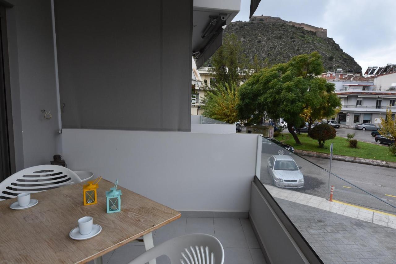 Palamidi View Newly Constructed Apartment Nafplio Exteriér fotografie